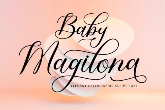 Baby Magilona: A Modern Calligraphy Font for Eye-Catching Campaigns