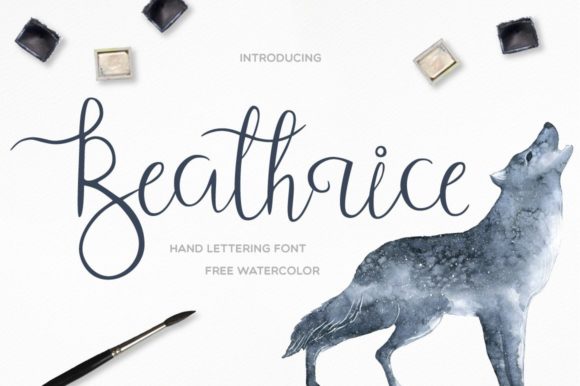 Beathrice Font: A Handwritten Script for Editorial Elegance