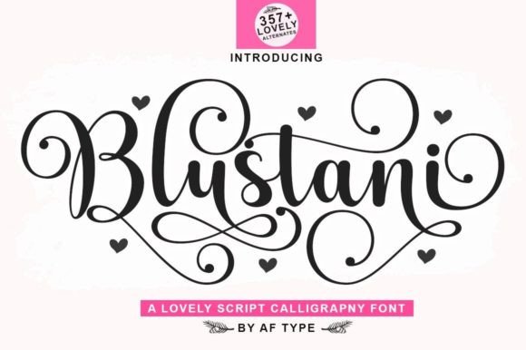 Blustani Font: A Handwritten Script for Polished Web Design