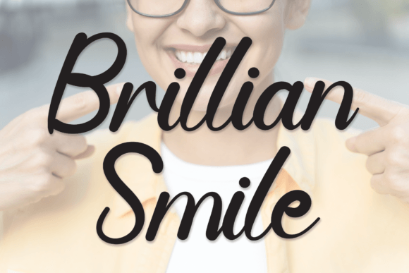 Brillian Smile Font for Memorable Brand Content and Campaigns