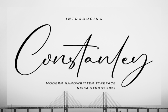 Constanley Font: A Luxurious Handwritten Script for Designers