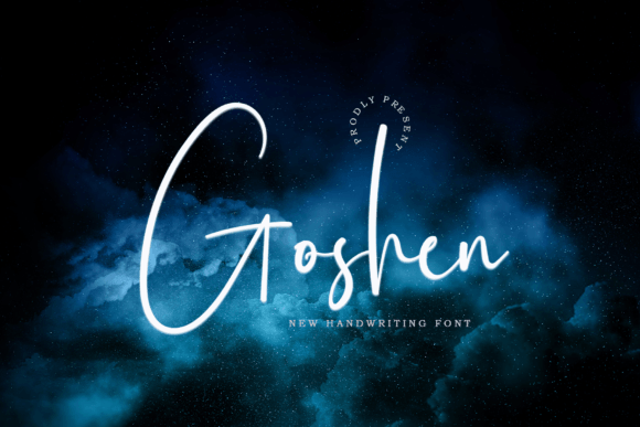 Goshen: The Handwritten Script Font That Elevates Campaign Design