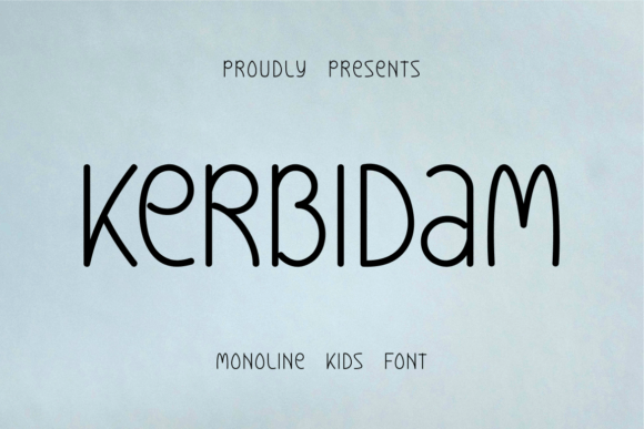 Kerbidam Font Review: A Playful Handwritten Typeface for Authentic Branding