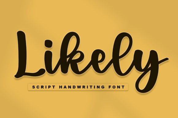Likely Font for Elegant Web Design and Branding