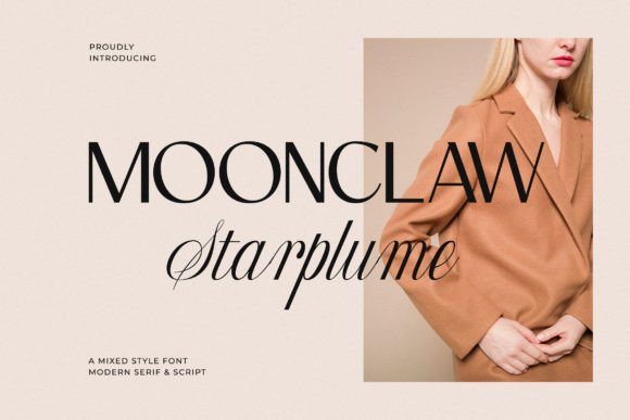 Moonclaw Starplume Font for Professional Branding