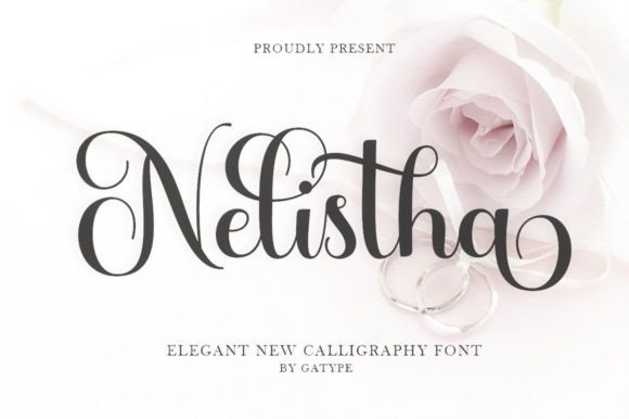 Nelistha: A Modern Elegant Script Font for Branding and Logos