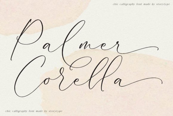 Palmer Corella – A Luxurious Script Font for Web Design