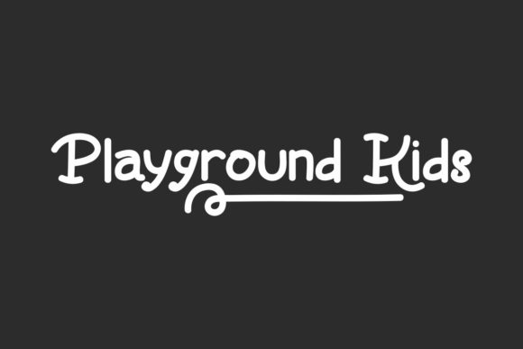 Playground Kids Font for Creative Branding Projects