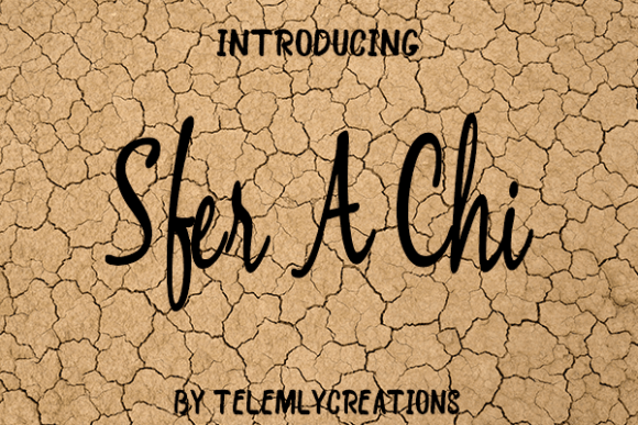 Sfer a Chi: A Handwritten Font for Digital Branding and Creative Typography