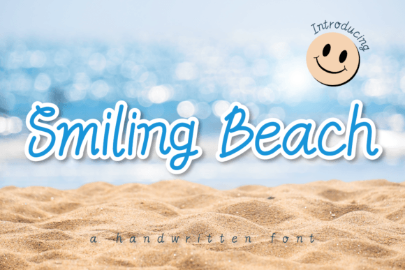 Smiling Beach Font: Uplifting Typography for Web Design