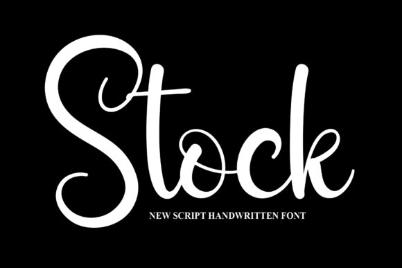 Stock: A Joyful Handwritten Font for Marketers