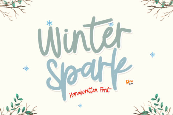 Winter Spark Font: A Handwritten Touch for Your Brand