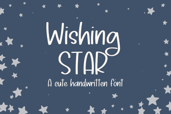 Wishing Star Font for Editorial Design and Creative Projects